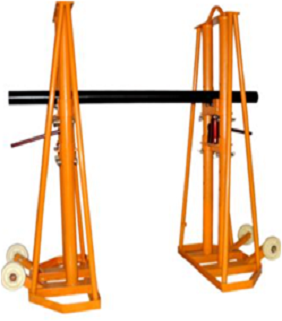 Hydraulic Cable Reel Drum Jack Stand
